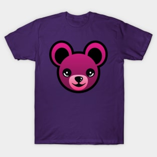 Magenta Teddy Bear T-Shirt